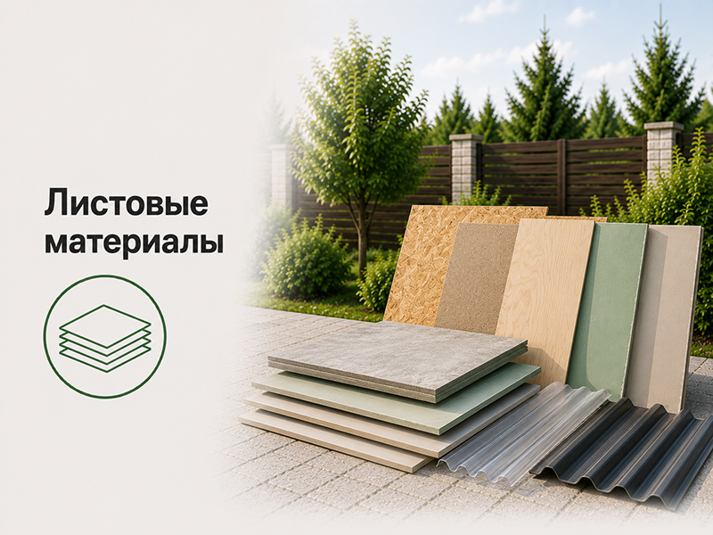 Листовые материалы