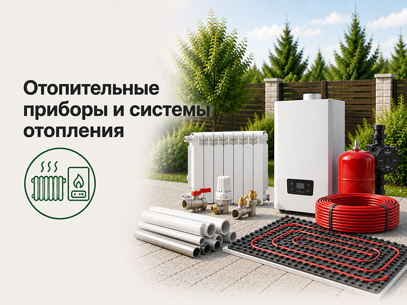 Отопительные приборы и системы отопления