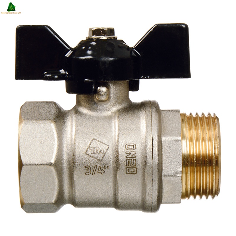 Кран шаровой TeRma NEOS 1/2" в/н бант 32012