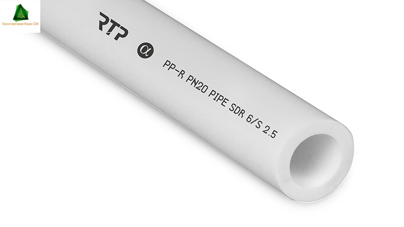 Труба PPRC 25мм*2м SDR6 (PN20) РТП (двухметровая)