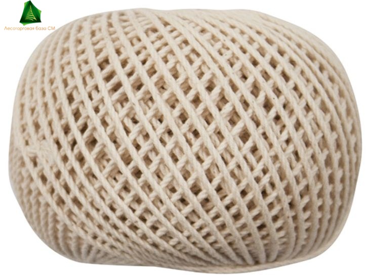 Шпагат хлопковый, 1200 текс, 50 м