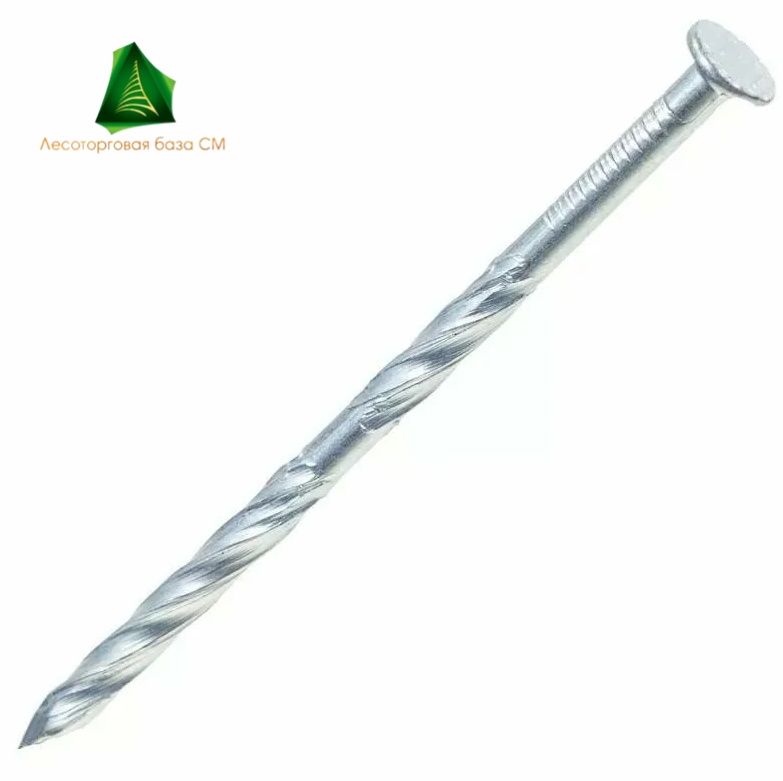 Гвозди винтовые 3,0*40, цинк (уп. 200 гр.)