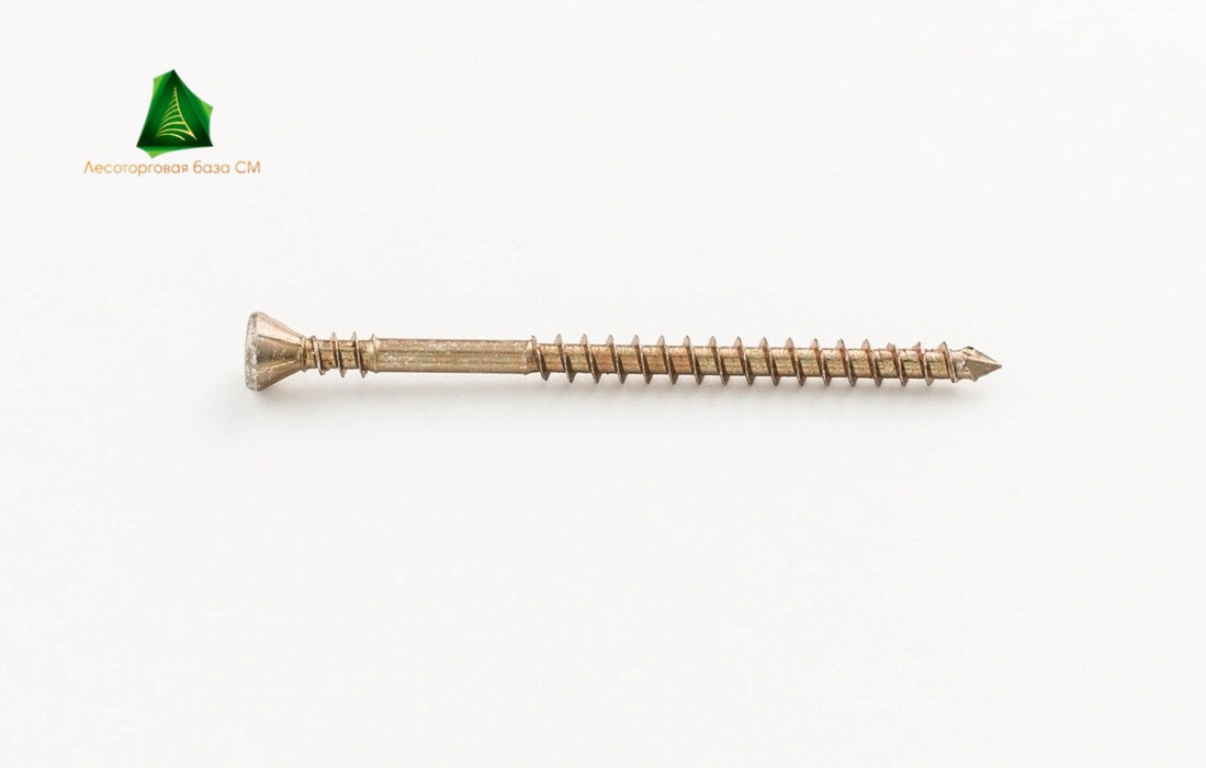 Саморез Гвоздэк для пола Потайной 3,5*55 Torx10 (уп. 200 шт)