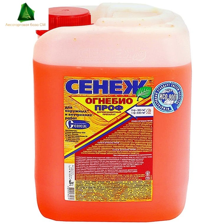 Сенеж ОГНЕБИО ПРОФ, кан. 6кг