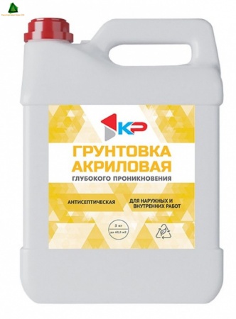 Грунт акриловая КР глубокого проникновения антисептическая 10кг