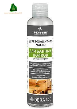 Масло для банных полков MEDERA 180 0.2л