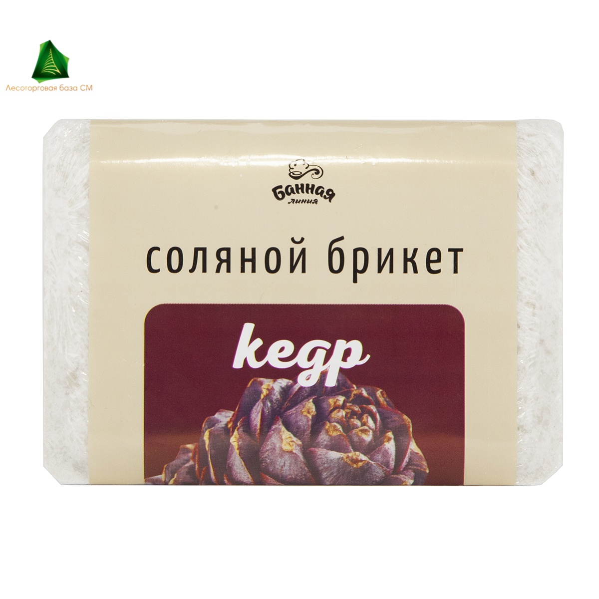 Брикет соляной "Кедр" 1,2 кг