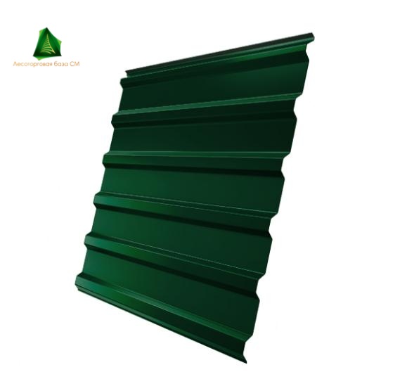 Профнастил С-20-R 1,2*2 м 0,45 мм RAL 6005 (зеленый мох)