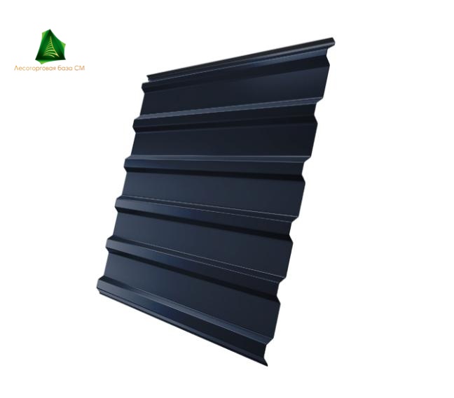 Профнастил С-20-R 1,2*2 м 0,35 мм RAL 7024 (мокрый асфальт)