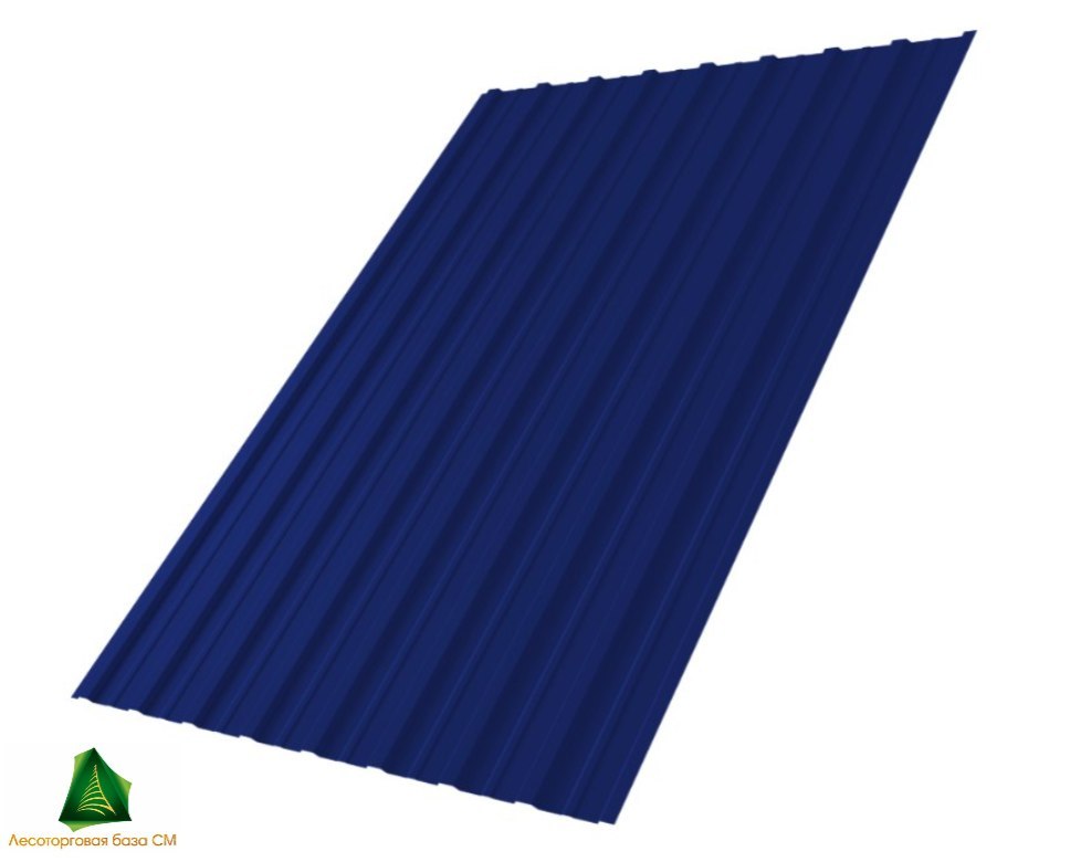НЕКОНДИЦИЯ Профнастил С-10 1,18*2 м RAL 5002 (синий глянец)