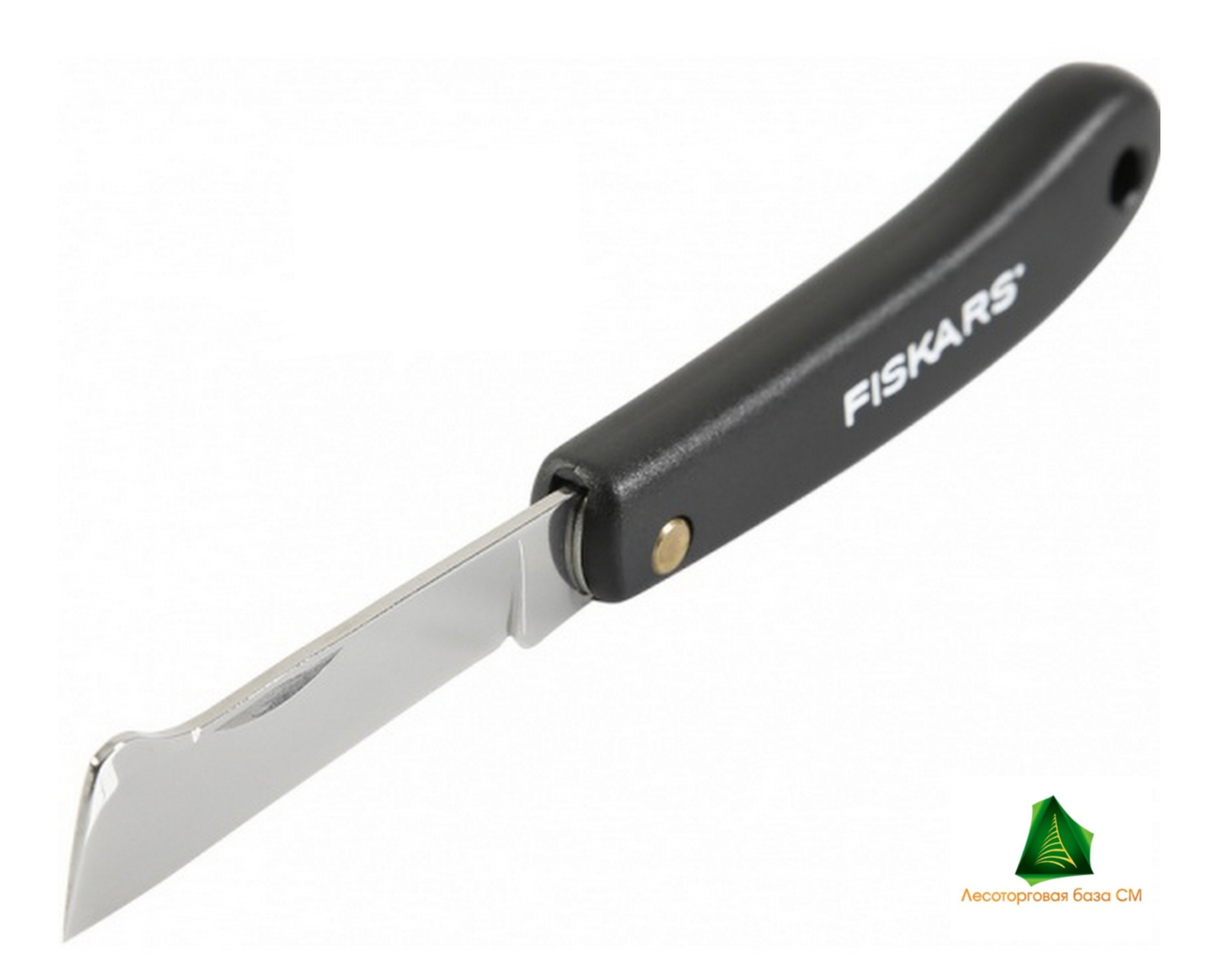 Нож FISKARS плоский для прививок 1001625 (125900)