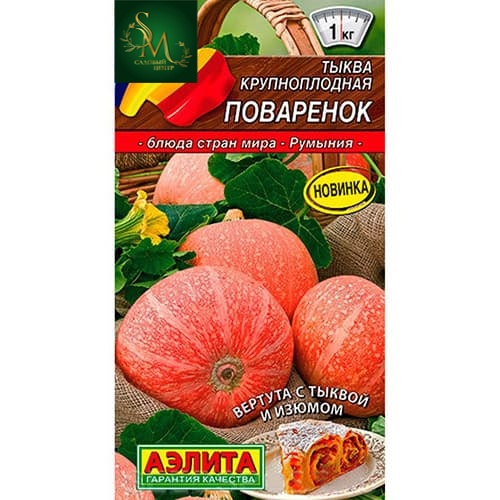 Тыква Поваренок Аэлита