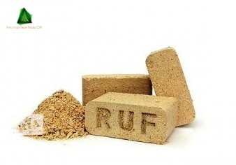 Опилки топливных брикетов RUF мешок 50л