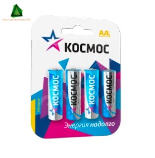 Элемент питания АА LR6 Космос 4 шт/уп