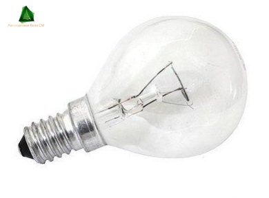 Лампа накаливания декоротивная ДШ 60Вт Р45 230 В Е14 (шар) Osram
