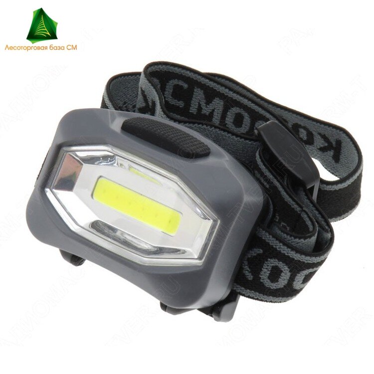 Фонарь налобный светодиодный Н101-СОВ 3*R03(ААА) 1LED 3Вт 3режима